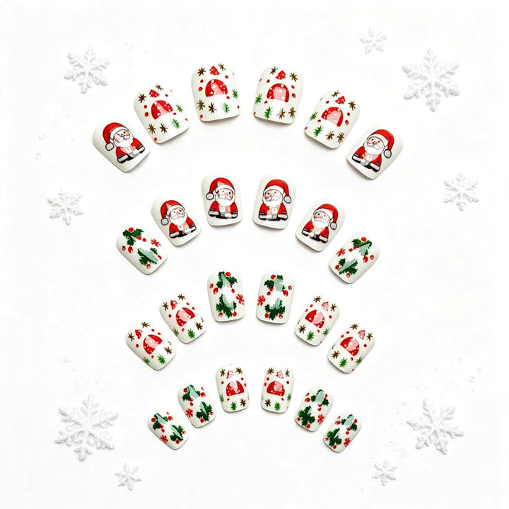 Christmas Art Nails Bowlift