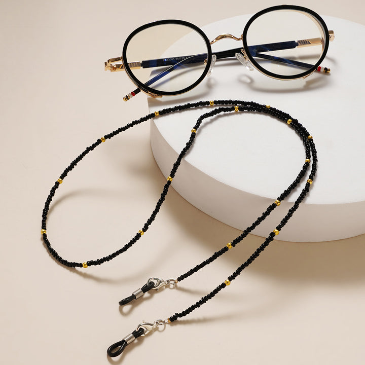 Multi-Strand Beaded Eyewear Chain Bowlift
