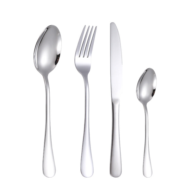 Elegant stainless steel cutlery set with ergonomic handle Bowlift