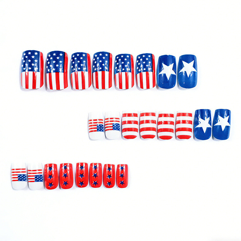 Patriotic Nail Art Set Bowlift