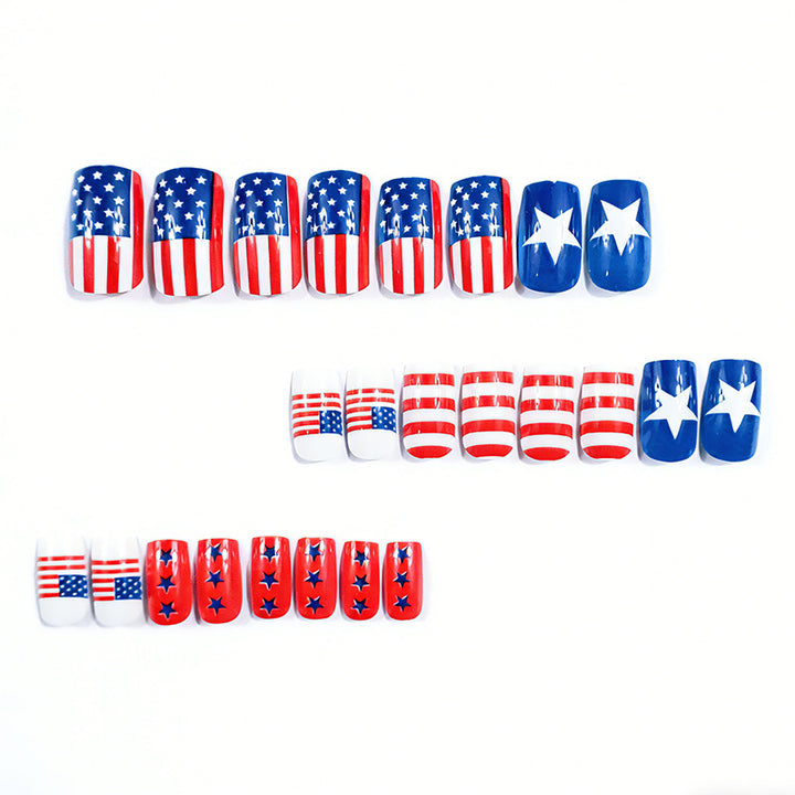 Patriotic Nail Art Set Bowlift