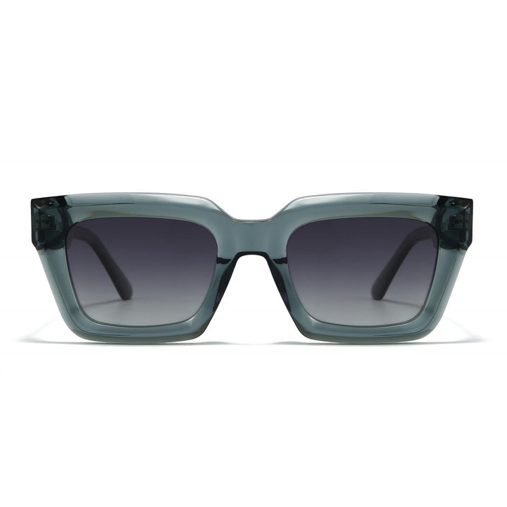 Women's square sunglasses with a modern plastic frame and soft lenses Bowlift