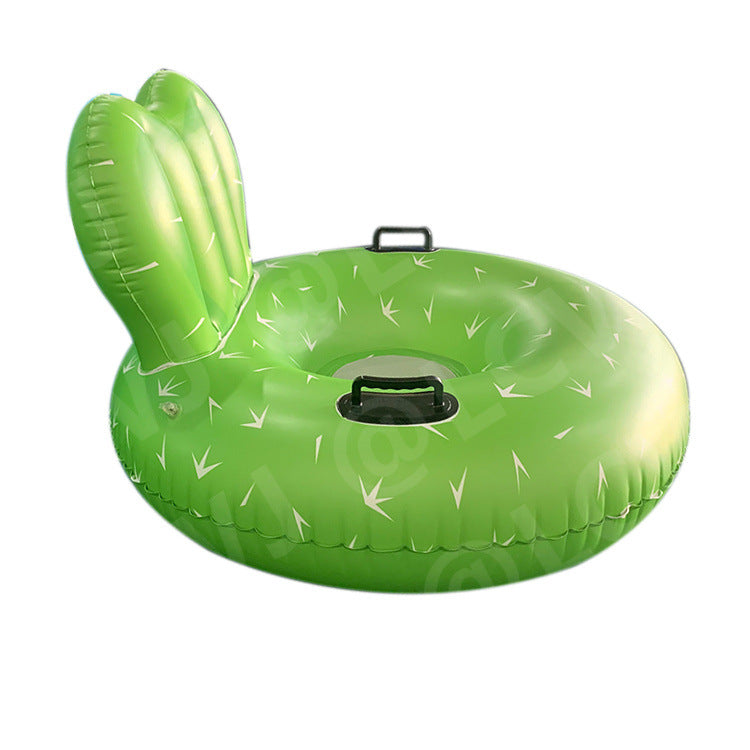 Unisex Inflatable Relax Lounger with Comfortable Backrest Bowlift
