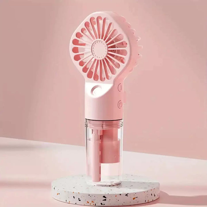 Unisex One Size rechargeable hand mister with removable clear water tank and adjustable air flow Bowlift
