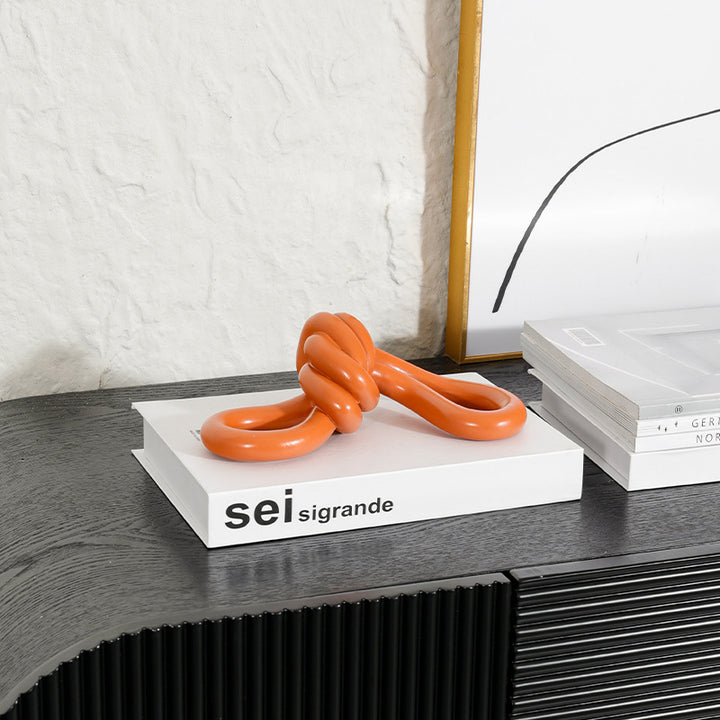 Modern Decorative Knot Sculpture