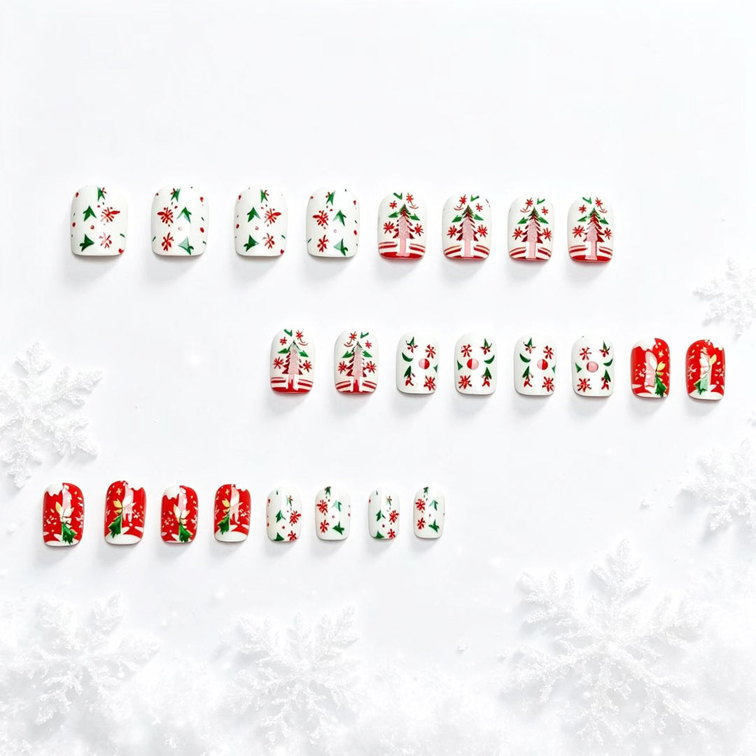 Creative Christmas Art Nails Bowlift