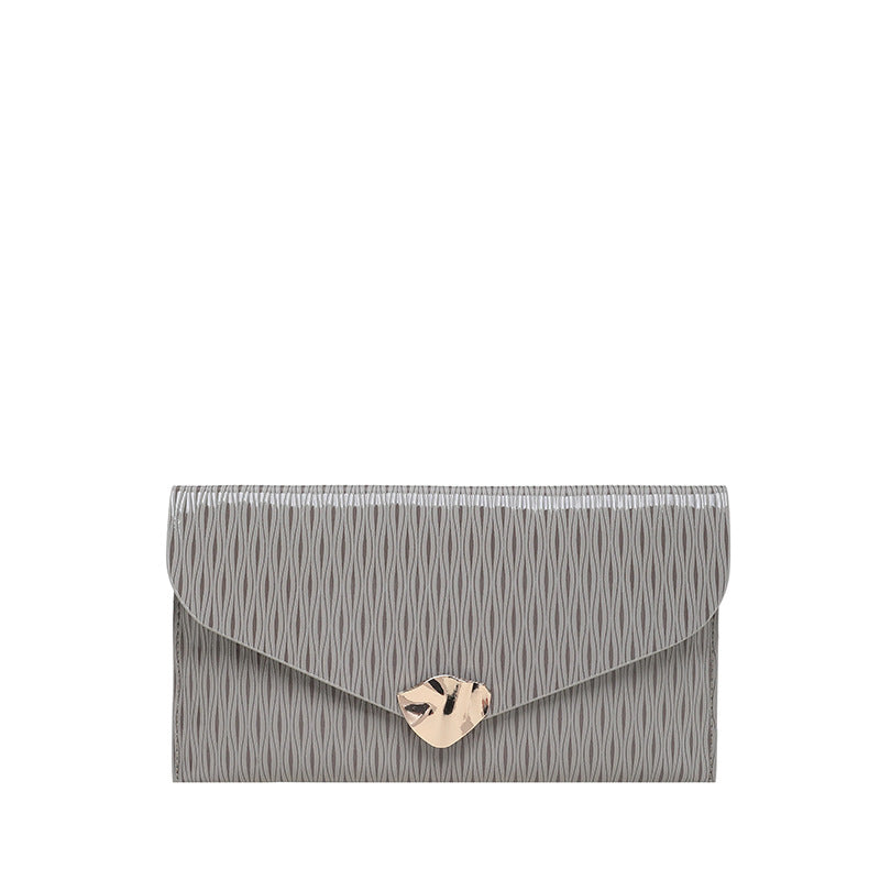 WoElegant Glossy Evening Clutch Bowlift