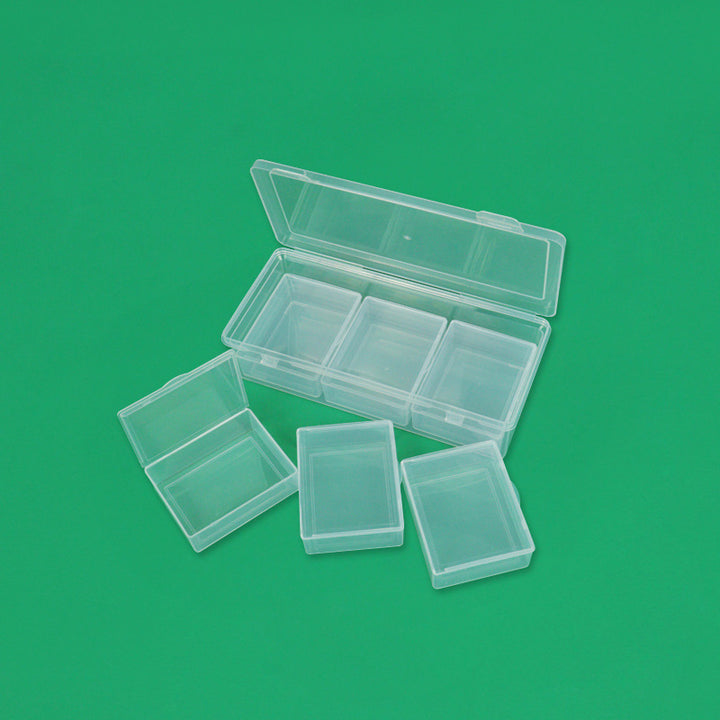 Multi-Compartment Craft Supply Organizer Box Bowlift