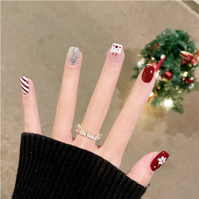 Christmas Nail Design Bowlift