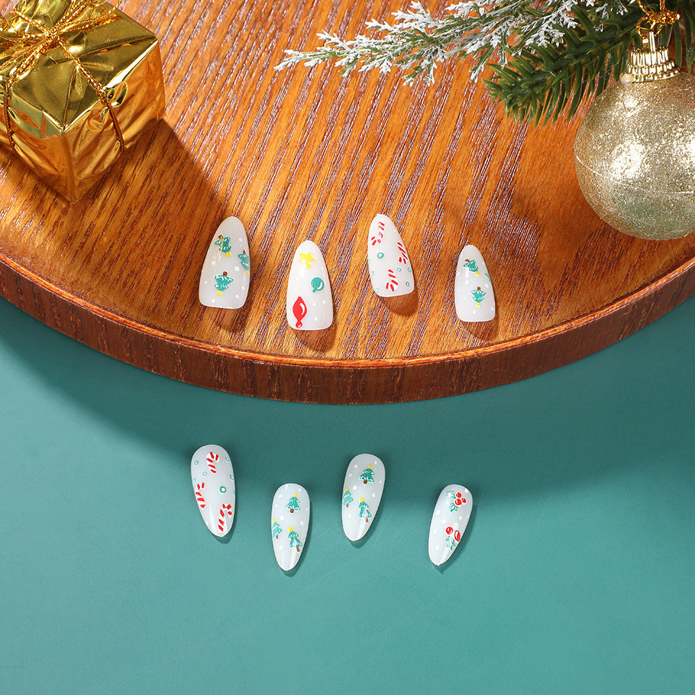 Christmas Art Nails Bowlift