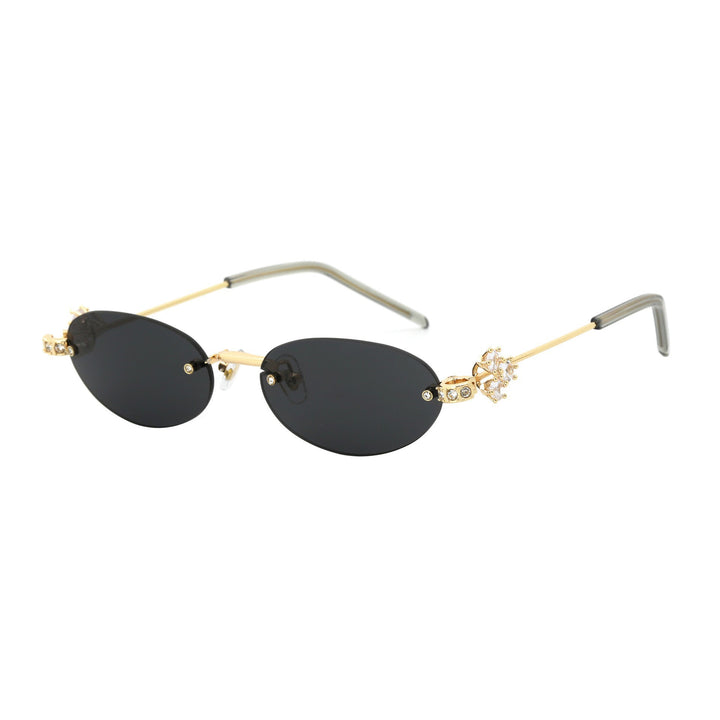 Ladies Designer Sunglasses with Luxurious Embellishments Bowlift