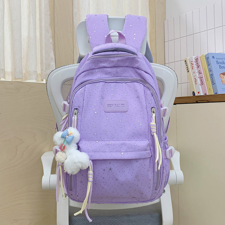 Starry Pattern Cute Backpack