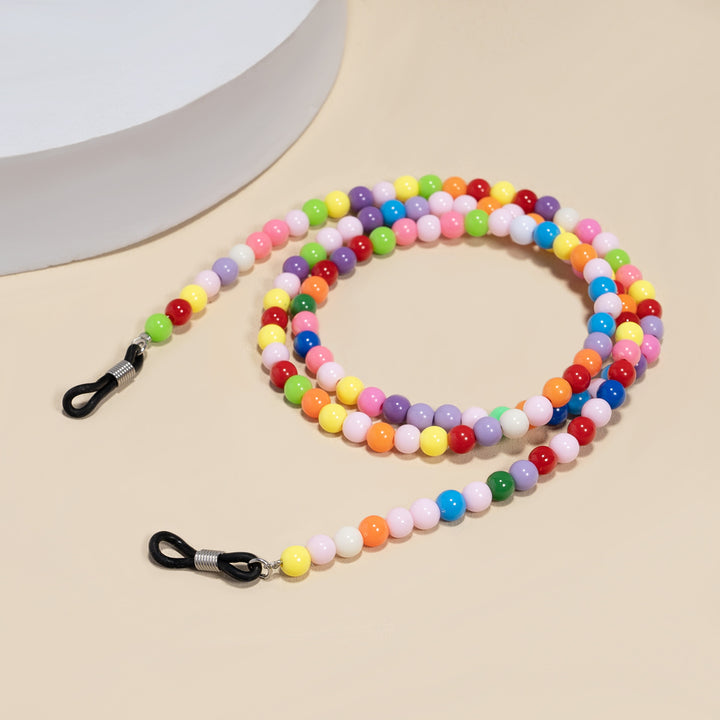 Colorful Bead Eyewear Retainer Chain Bowlift