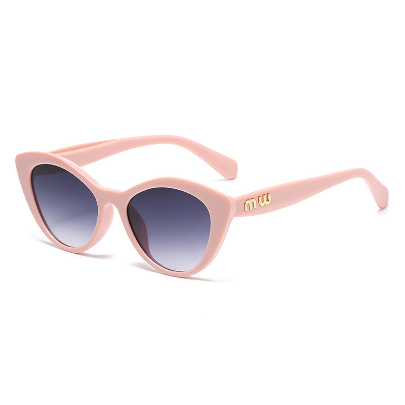 Ladies' fashionable cat-eye sunglasses with UV protection Bowlift