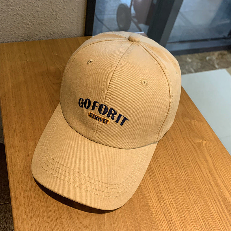 Men's Embroidered Motivational Baseball Cap Bowlift