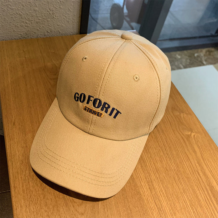 Men's Embroidered Motivational Baseball Cap Bowlift