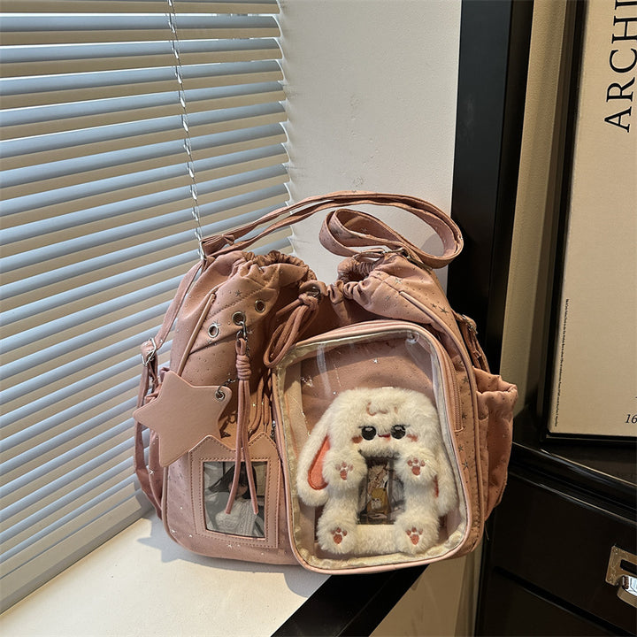 Versatile Plush Animal Front Backpack