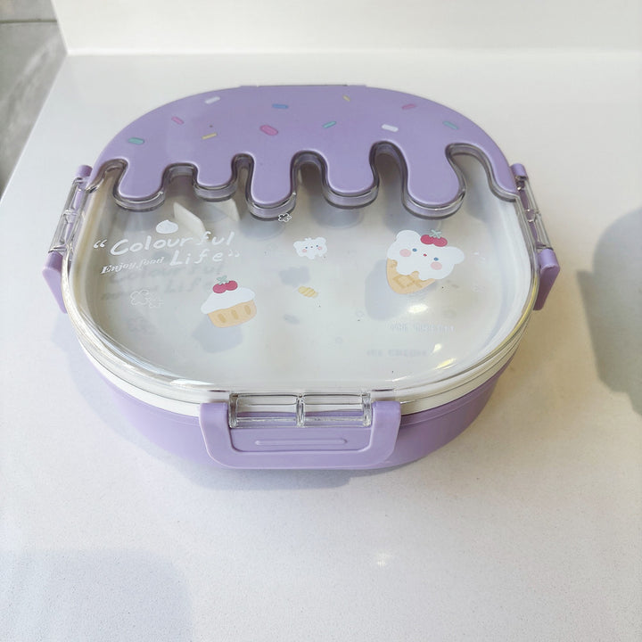 Playful Dessert-Themed Lunch Box