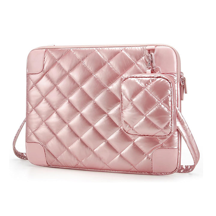 Padded Laptop Bag with Removable Shoulder Strap Bowlift