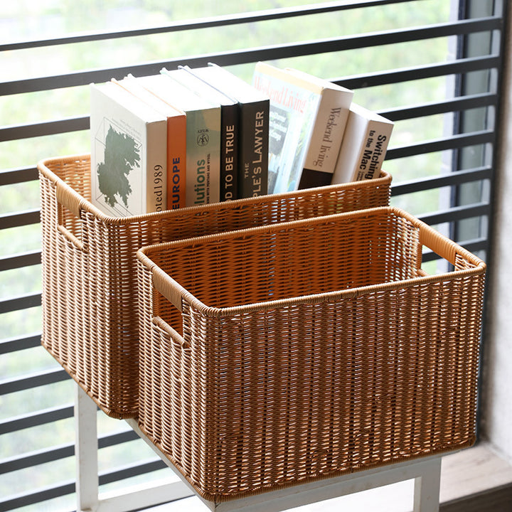 Woven Laundry Storage Hamper Bowlift