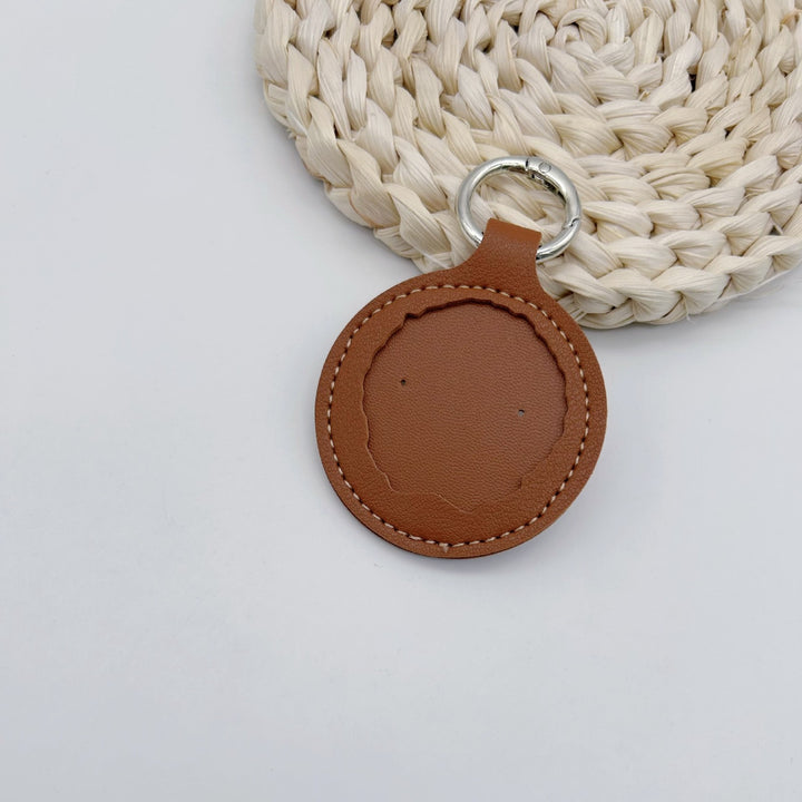 Personalized Leather Keychain Bowlift