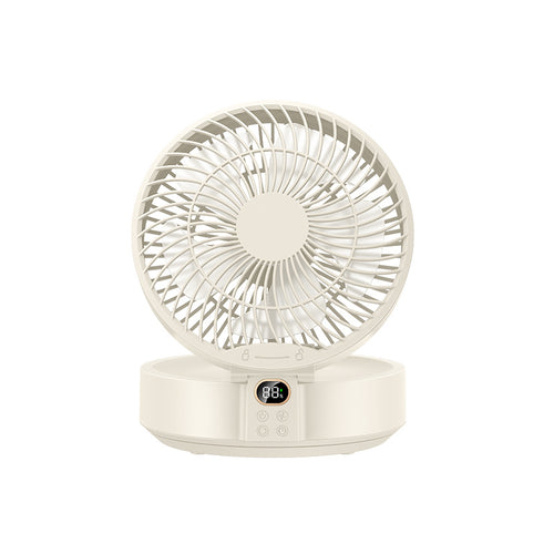 Women's Portable Table Fan with Adjustable Tilt Angle and USB Connection Bowlift