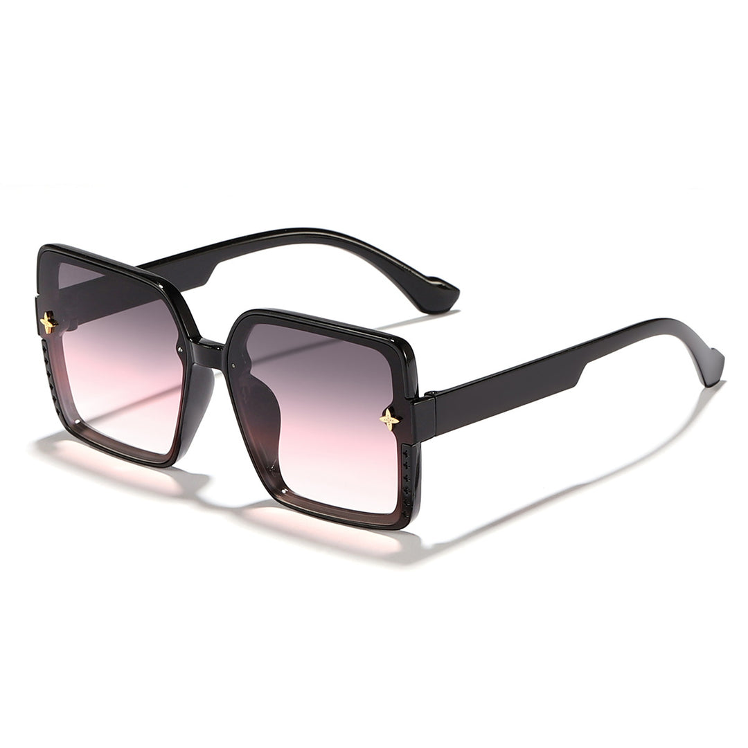 Women's square sunglasses with high-quality frame design and UV protection Bowlift