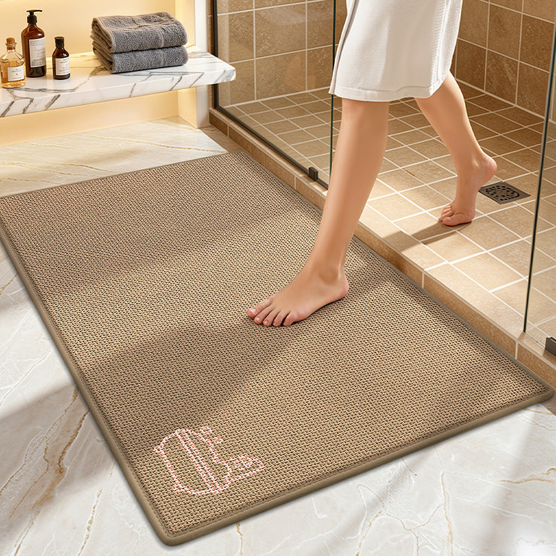 Textured Non-Slip Bathroom Mat Bowlift