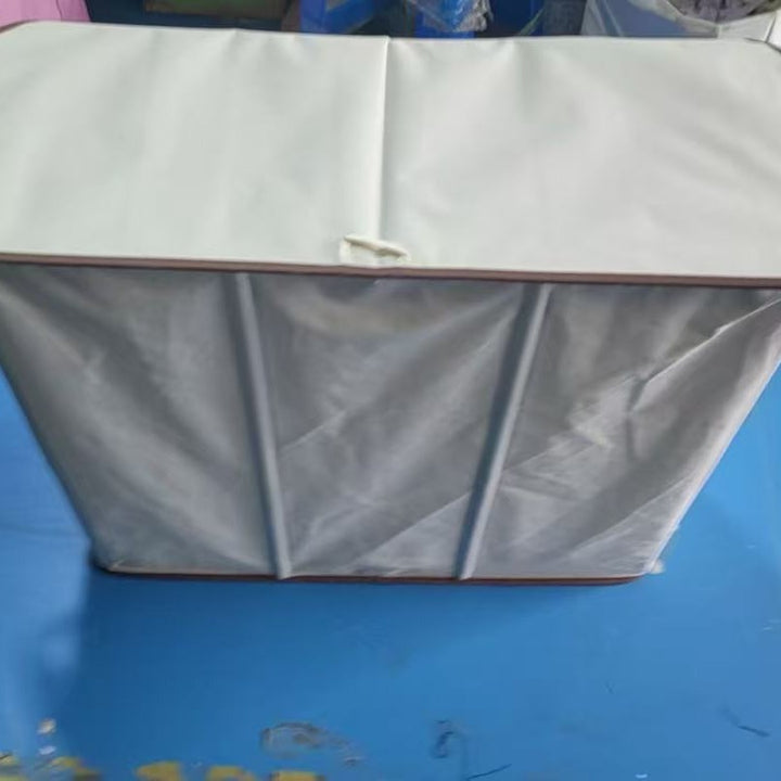 Laundry separation system with practical shopping bags Bowlift