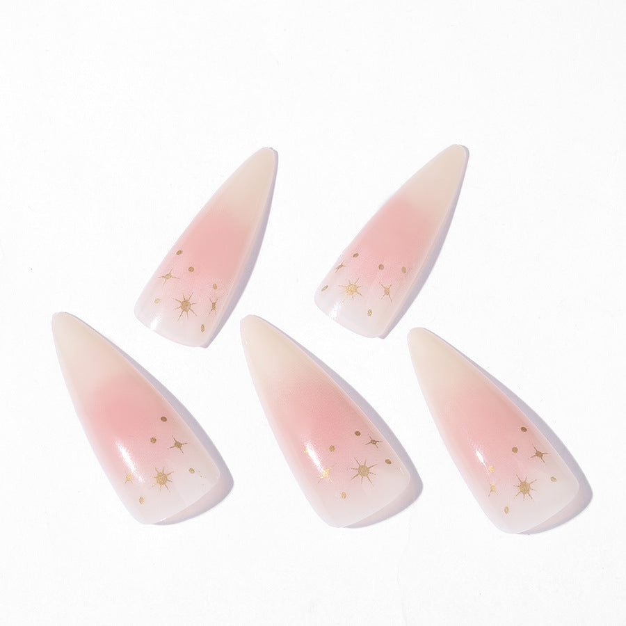 Starry Kiss Press-On Nail Set Bowlift