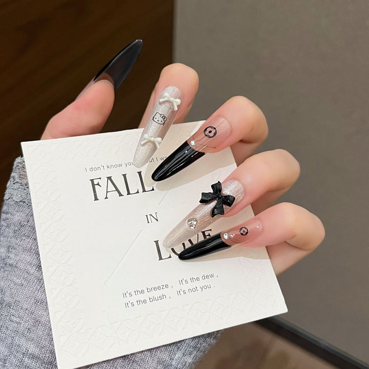 Creative Theme Press-On Nail Art Bowlift