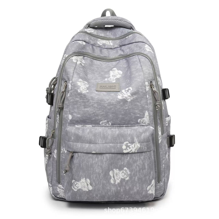 Versatile Graphic Printing Backpack Bowlift