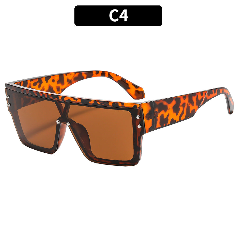 Oversized Tortoiseshell Statement Sunglasses