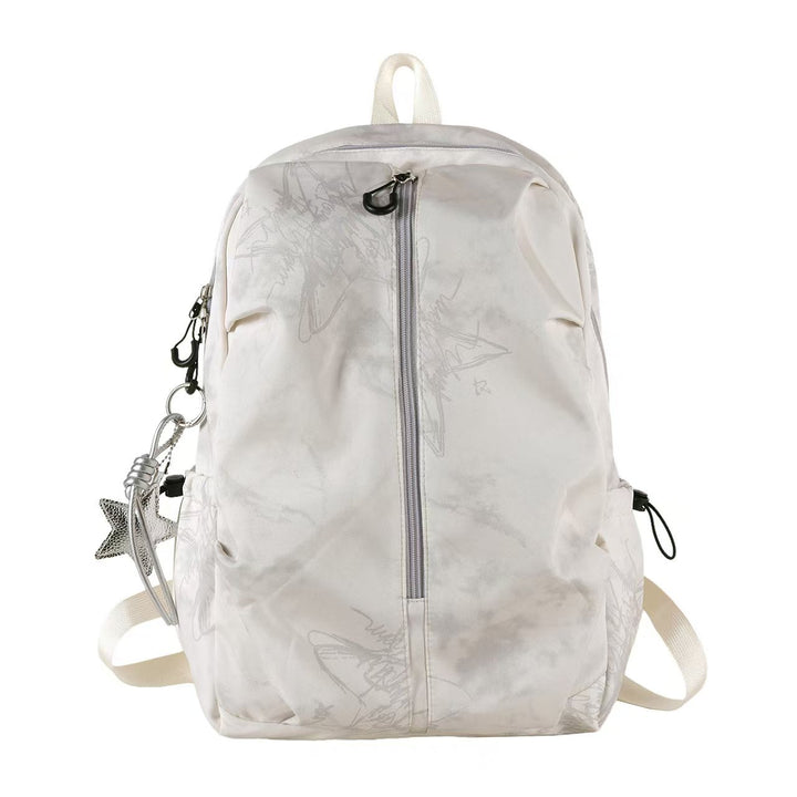 Artistic Graphic Print Backpack Bowlift