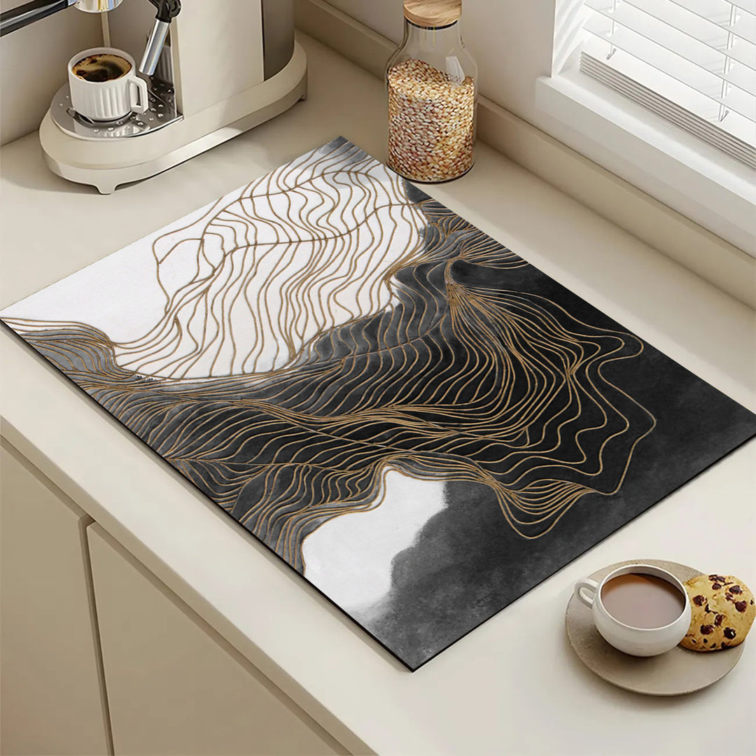 Abstract Geometric Dining Table Mat Bowlift