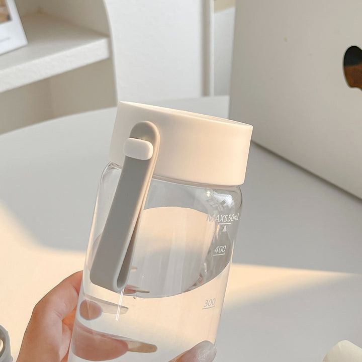 Women's BPA-free drinking bottle with smart lid from Bowlift