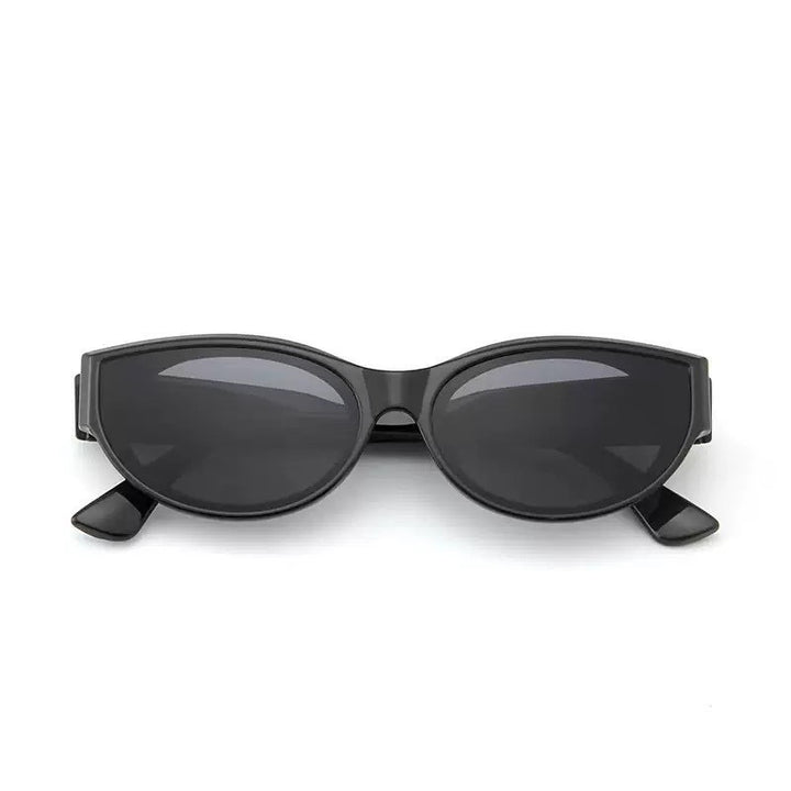 Fashion Forward Slim Cat Eye Sunglasses Bowlift