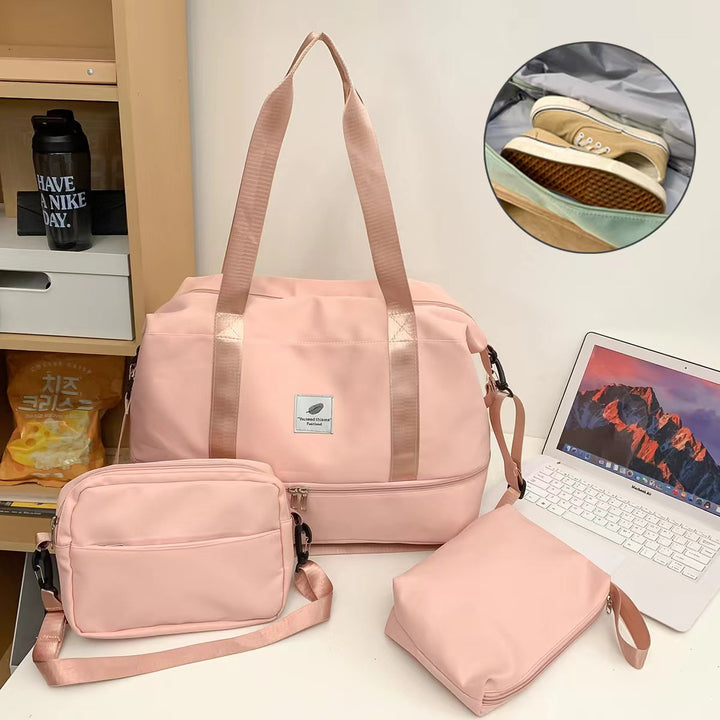 Multifunctional Stylish Travel Bag With Separate Compartments Bowlift