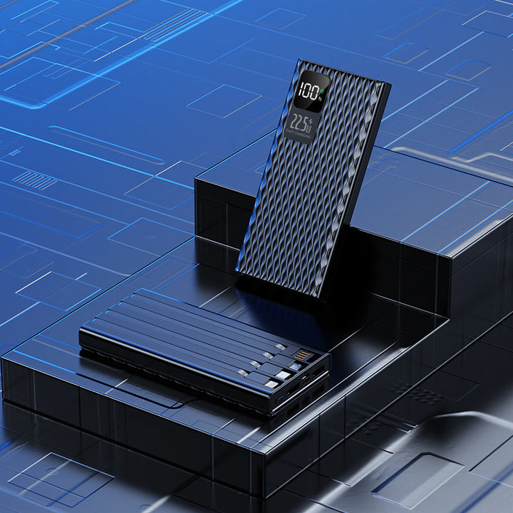 High-performance power bank with smart charging technology and digital display Bowlift