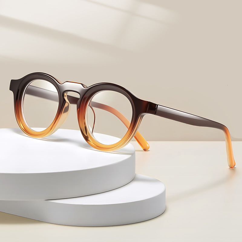Retro-Inspired Clear Frame Glasses Bowlift