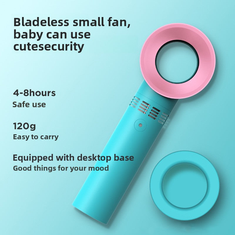 Compact Handheld Fan with Quiet Operation Bowlift