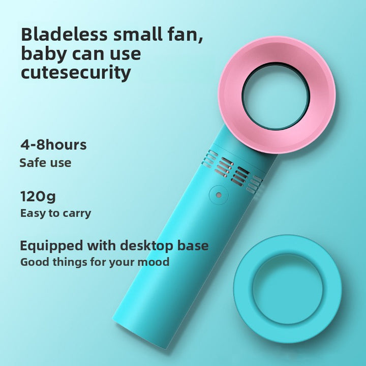 Compact Handheld Fan with Quiet Operation Bowlift