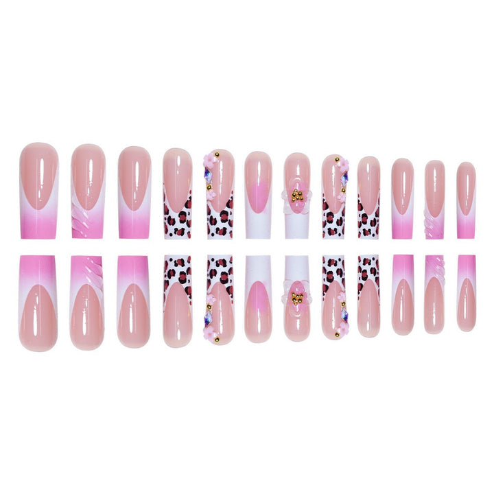 Artistic Press-On Nail Set Bowlift 1787913738