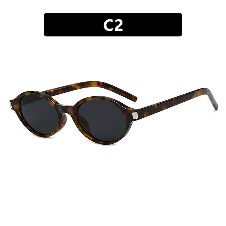 Women's elegant round sunglasses with modern frame Bowlift