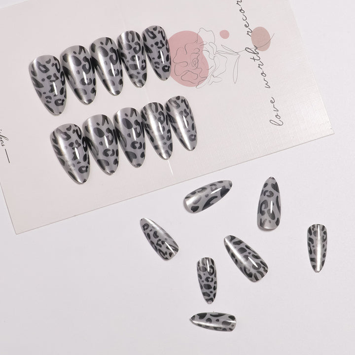 Animal Print Press-On Nail Set Bowlift