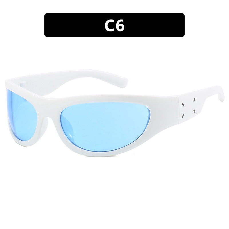 Ladies sporty sunglasses with ergonomic design Bowlift