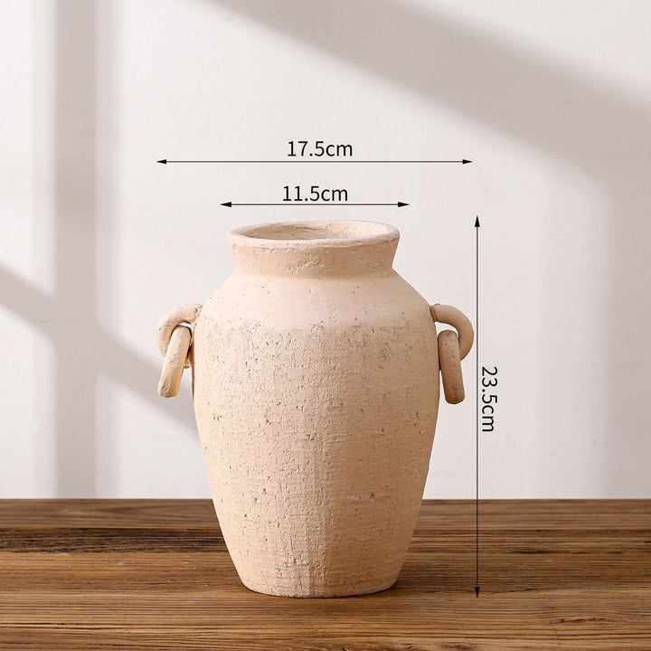 Antique ceramic vase with texture Bowlift