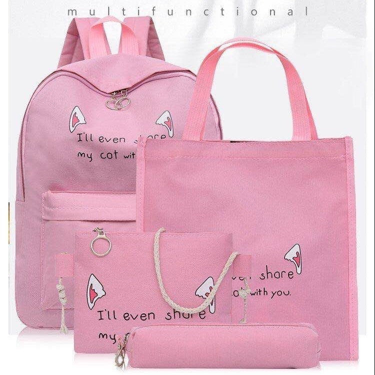 Cute Cartoon Animal-Themed Backpack Bowlift