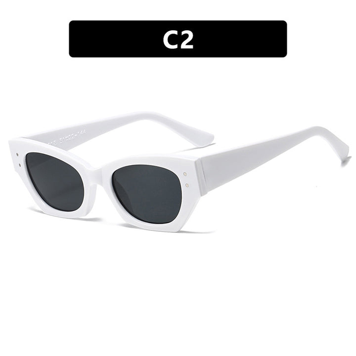 Women's trendy Cat-Eye sunglasses with elegant plastic frame Bowlift