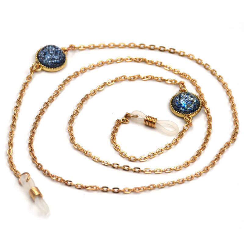 Dazzling Crystal Eyewear Chain Bowlift